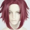 Red 35cm Ensemble Stars Mao Isara Cosplay Wig 2 Red 35cm Ensemble Stars Mao Isara Cosplay Wig -Cosplay Shopper Store COS 012 01 260