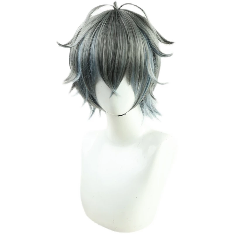 30cm Virtual YouTuber Ike Eveland Cosplay Wig 4 30cm Virtual YouTuber Ike Eveland Cosplay Wig - Image 2
