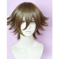 Brown 30cm Hakata Tonkotsu Ramens Zenji Banba Cosplay Wig
