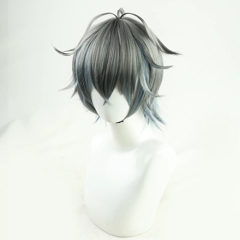 30cm Virtual YouTuber Ike Eveland Cosplay Wig 5 30cm Virtual YouTuber Ike Eveland Cosplay Wig - Image 3