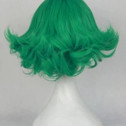 Green 42cm Wanpanman One-Punch Man Tornado Of Terror Cosplay Wig -Cosplay Shopper Store COS 012 03 13