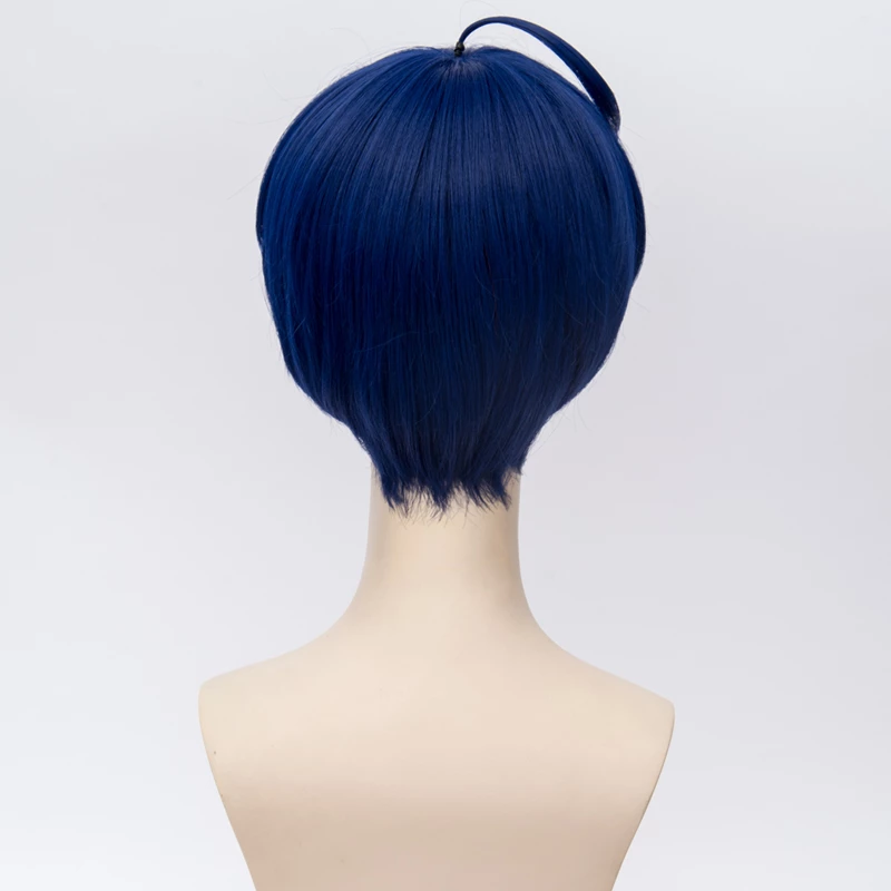 Blue 30cm A3! Act! Addict! Actors! Tsukioka Tsumugi Cosplay Wig 5 Blue 30cm A3! Act! Addict! Actors! Tsukioka Tsumugi Cosplay Wig - Image 3