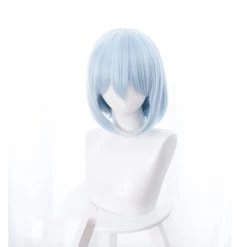 Blue 30cm Date A Live 3 Origami Tobiichi Cosplay Wig