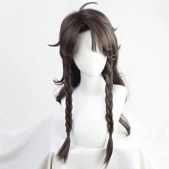 Brown 80cm Disney: Twisted-Wonderland Leona Kingscholar Cosplay Wig