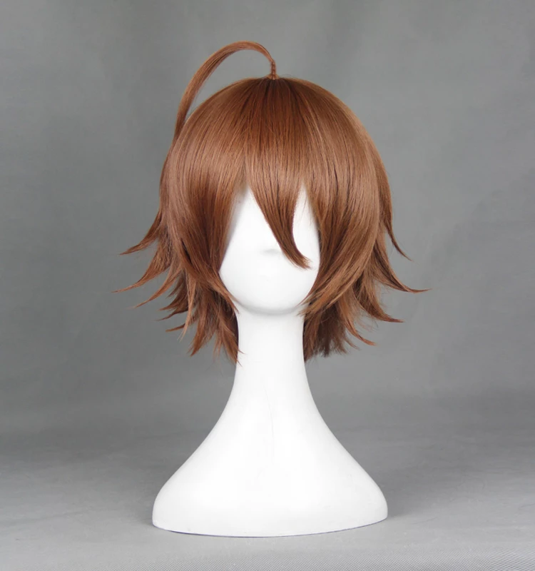 Brown 32cm Akame Ga Kill! Tatsumi Cosplay Wig 3 Brown 32cm Akame Ga Kill! Tatsumi Cosplay Wig