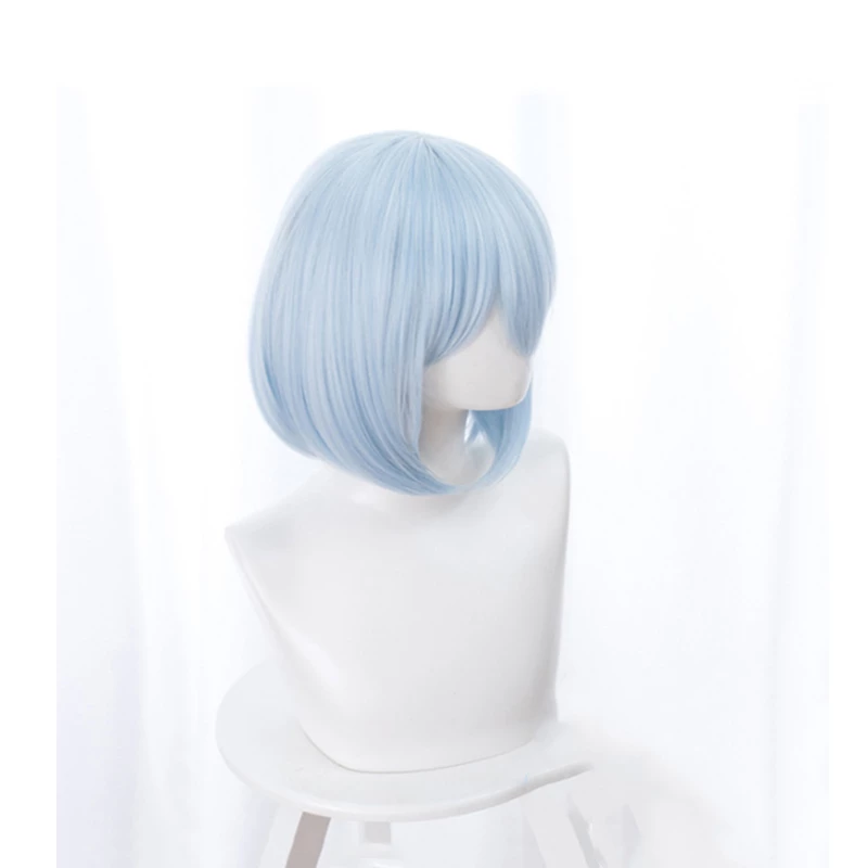 Blue 30cm Date A Live 3 Origami Tobiichi Cosplay Wig 4 Blue 30cm Date A Live 3 Origami Tobiichi Cosplay Wig - Image 2