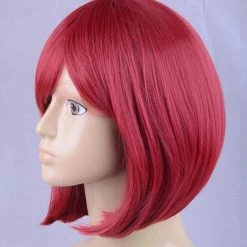 Red 35cm Danganronpa V3: Killing Harmony Himiko Yumeno Cosplay Wig 5 Red 35cm Danganronpa V3: Killing Harmony Himiko Yumeno Cosplay Wig -Cosplay Shopper Store COS 013 02 122