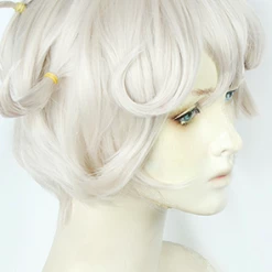 Grey 30cm Pokemon Sword And Shield Bede Cosplay Wig -Cosplay Shopper Store COS 013 02 157