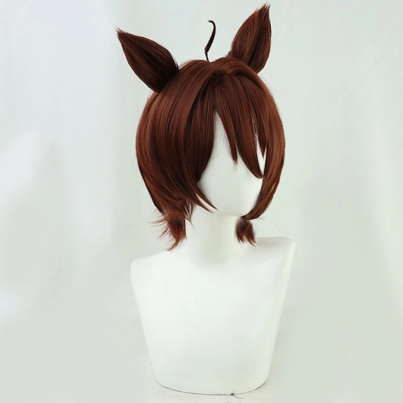 Brown 30cm Uma Musume Pretty Derby Agnes Tachyon Cosplay Wig 5 Brown 30cm Uma Musume Pretty Derby Agnes Tachyon Cosplay Wig - Image 3