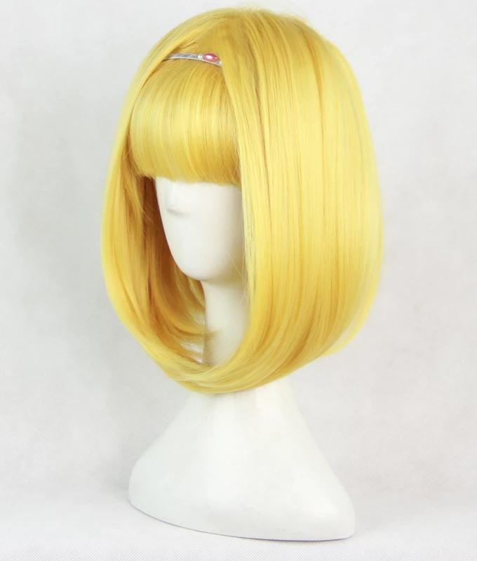 Yellow 42cm Heavy Object Milinda Brantini Cosplay Wig 5 Yellow 42cm Heavy Object Milinda Brantini Cosplay Wig - Image 3