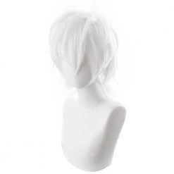 White 30cm A Certain Magical Index Season 3 Accelerator Cosplay Wig