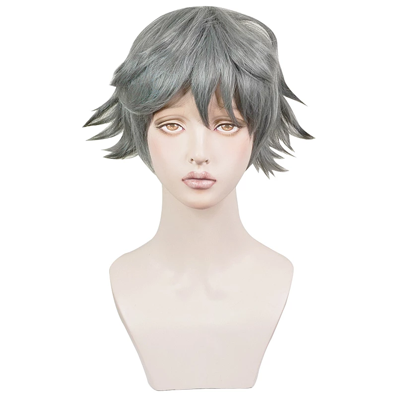 Grey 30cm Monogatari Sodachi Oikura Cosplay Wig 3 Grey 30cm Monogatari Sodachi Oikura Cosplay Wig