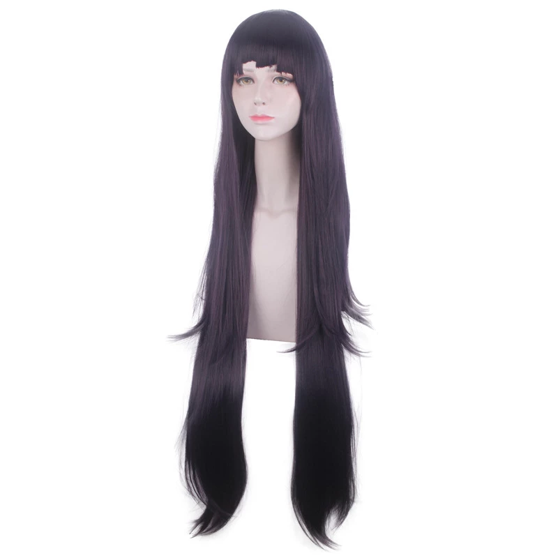 Purple 100cm Danganronpa 2: Goodbye Despair Mikan Tsumiki Cosplay Wig 4 Purple 100cm Danganronpa 2: Goodbye Despair Mikan Tsumiki Cosplay Wig - Image 2