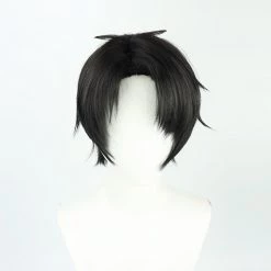 Black 30cm Haikyuu!! Ushijima Wakatoshi Cosplay Wig -Cosplay Shopper Store COS 014 01 288 1