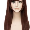 Brown 60cm Overwatch D.Va Cosplay Wig 1 Brown 60cm Overwatch D.Va Cosplay Wig -Cosplay Shopper Store COS 014 01 41