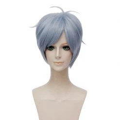Grey 30cm ElDLIVE Laine Brick Cosplay Wig