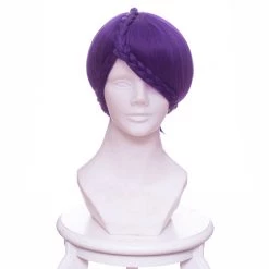 Purple 30cm Land Of The Lustrous Amethyst Cosplay Wig Version 2