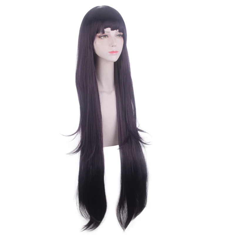 Purple 100cm Danganronpa 2: Goodbye Despair Mikan Tsumiki Cosplay Wig 5 Purple 100cm Danganronpa 2: Goodbye Despair Mikan Tsumiki Cosplay Wig - Image 3