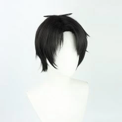 Black 30cm Haikyuu!! Ushijima Wakatoshi Cosplay Wig -Cosplay Shopper Store COS 014 02 248