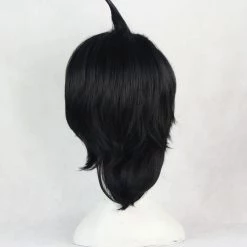 Black 35cm Monogatari Koyomi Araragi Cosplay Wig -Cosplay Shopper Store COS 014 03 14