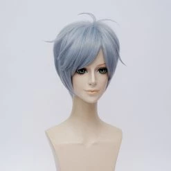 Grey 30cm ElDLIVE Laine Brick Cosplay Wig -Cosplay Shopper Store COS 014 03 47