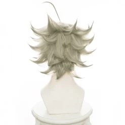 Grey 35cm Black Clover Asta Cosplay Wig -Cosplay Shopper Store COS 014 03 65