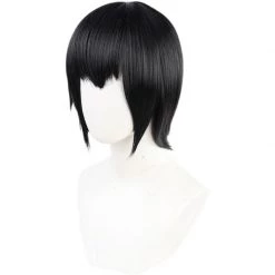 Black 30cm Promise Of Wizard White Cosplay Wig