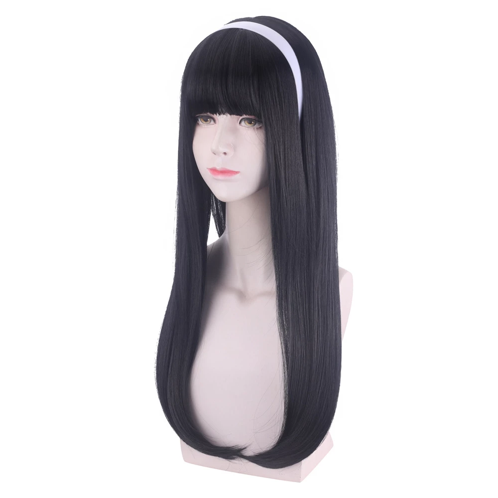 Black 75cm Identity V The Dream Witch Yidhra Cosplay Wig 5 Black 75cm Identity V The Dream Witch Yidhra Cosplay Wig - Image 3