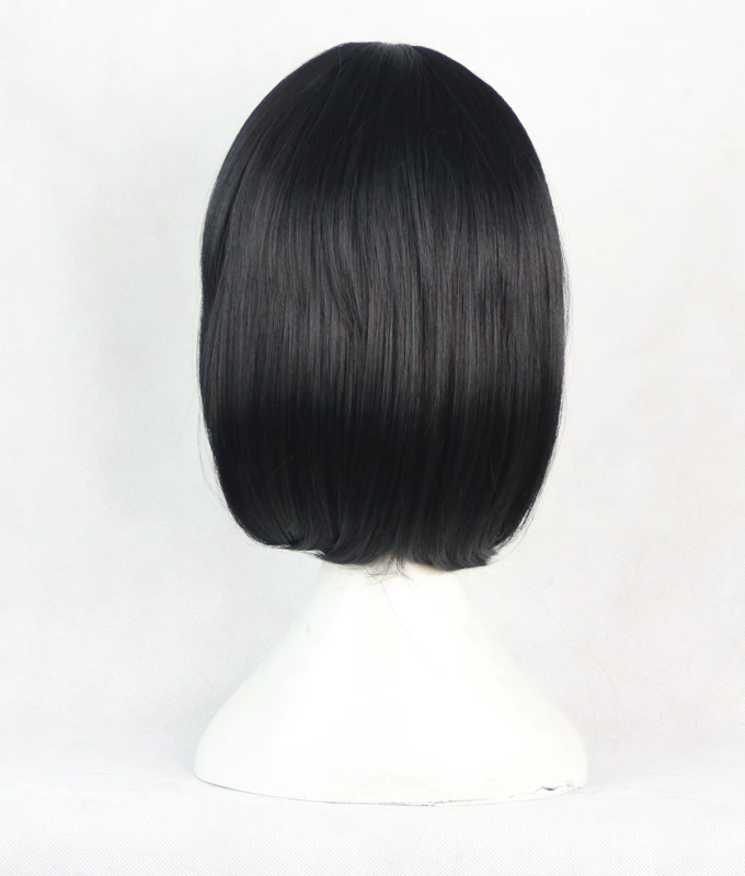 Black 40cm Monogatari Ogi Oshino Cosplay Wig 5 Black 40cm Monogatari Ogi Oshino Cosplay Wig - Image 3