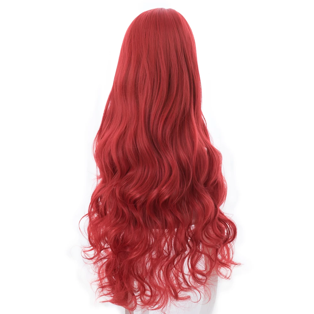 Red 85cm Aquaman Mera Cosplay Wig 6 Red 85cm Aquaman Mera Cosplay Wig - Image 4