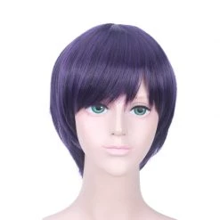 Purple 35cm Scum's Wish Narumi Kanai Cosplay Wig