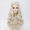 Gold 60cm Alice In Wonderland 2 The White Queen Alice Cosplay Wig