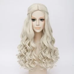 Gold 60cm Alice In Wonderland 2 The White Queen Alice Cosplay Wig