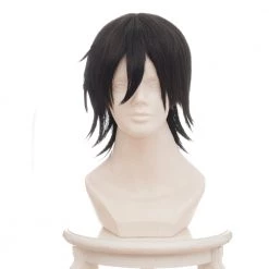 Black 30cm Magical Girl Ore Sakuyo Mikage Magical Girl Sakigasuki Male Version Cosplay Wig