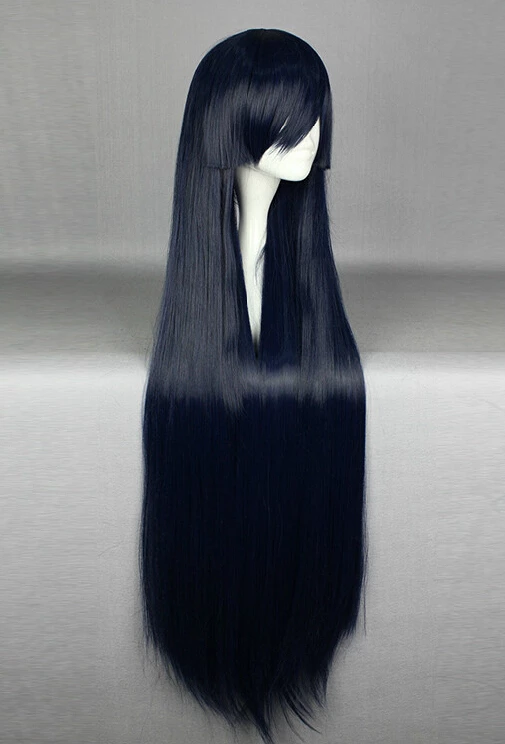 Blue 100cm Akame Ga Kill! Akame Cosplay Wig 4 Blue 100cm Akame Ga Kill! Akame Cosplay Wig - Image 2