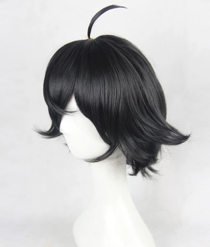 Black 35cm Shomin Sample Kimito Kagurazaka Cosplay Wig 4 Black 35cm Shomin Sample Kimito Kagurazaka Cosplay Wig - Image 2