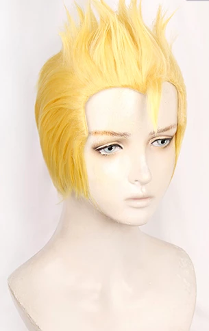 Yellow 30cm Tokyo Revengers Takemichi Hanagaki/Takemitchy Cosplay Wig 5 Yellow 30cm Tokyo Revengers Takemichi Hanagaki/Takemitchy Cosplay Wig - Image 3
