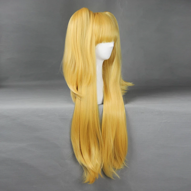 Yellow 80cm The Idolmaster Cinderella Girls THE IDOLM@STER: Cinderella Girls Rika Jogasaki Cosplay Wig 4 Yellow 80cm The Idolmaster Cinderella Girls THE IDOLM@STER: Cinderella Girls Rika Jogasaki Cosplay Wig - Image 2