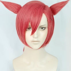 Orange 30cm Final Fantasy XIV G'raha Tia Cosplay Wig
