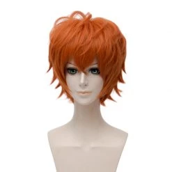 Orange 30cm Mystic Messenger 707 Cosplay Wig