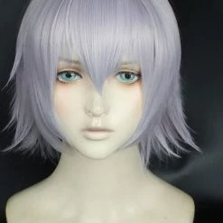 Grey 35cm Fate/Apocrypha Jack The Ripper Cosplay Wig