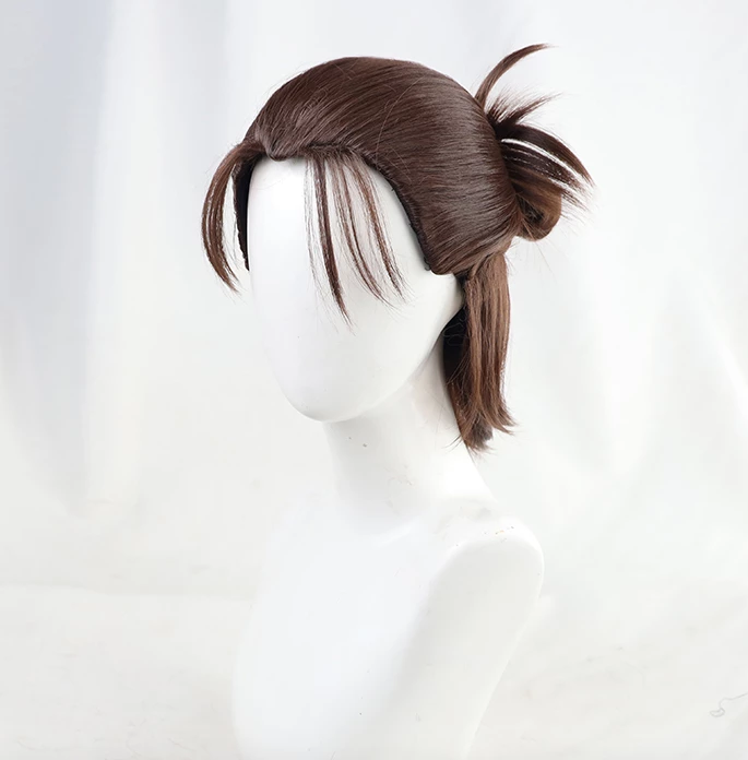 Brown 35cm Attack On Titan: The Final Season Eren Yeager Cosplay Wig 3 Brown 35cm Attack On Titan: The Final Season Eren Yeager Cosplay Wig