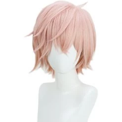 Pink 35cm Virtual YouTuber Rikka Cosplay Wig