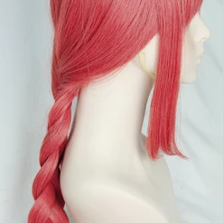 Red 70cm Chainsaw Man Makima Cosplay Wig -Cosplay Shopper Store COS 018 02 180