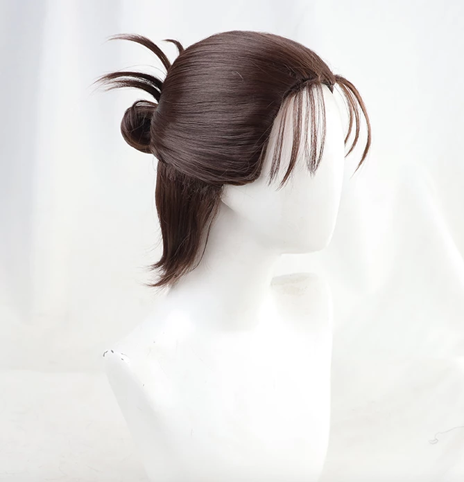 Brown 35cm Attack On Titan: The Final Season Eren Yeager Cosplay Wig 5 Brown 35cm Attack On Titan: The Final Season Eren Yeager Cosplay Wig - Image 3