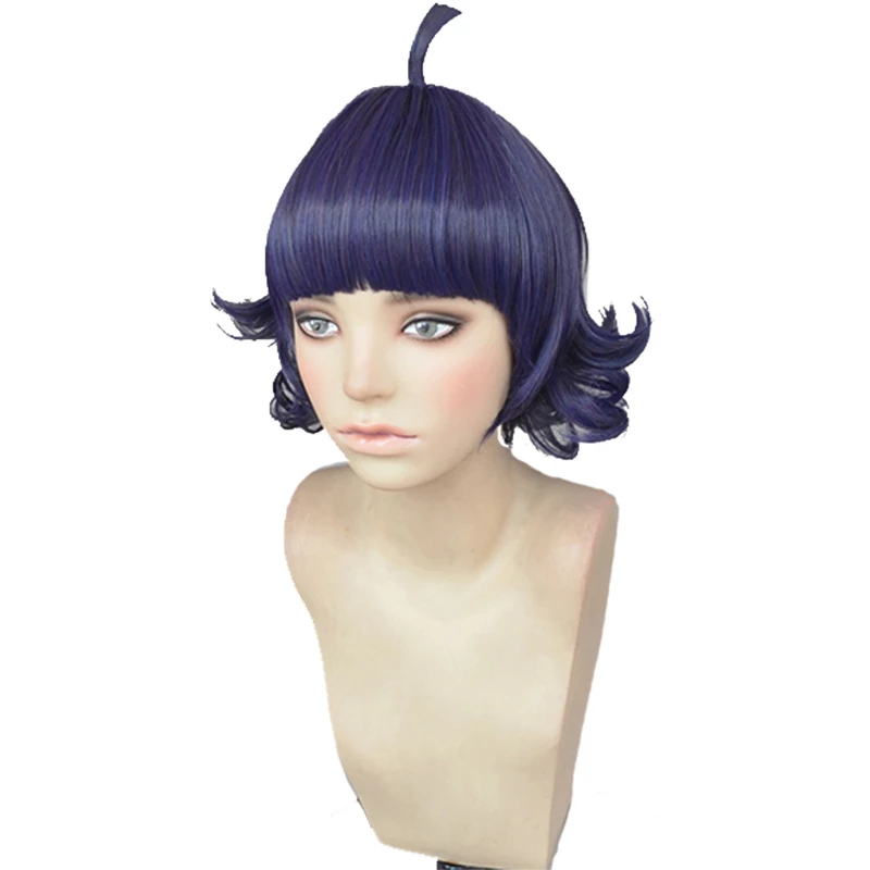 Purple 30cm Boruto Himawari Uzumaki Cosplay Wig 4 Purple 30cm Boruto Himawari Uzumaki Cosplay Wig - Image 2