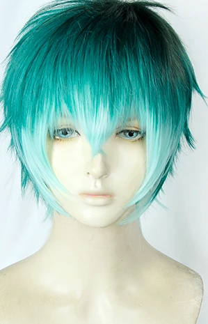 Green 30cm Hypnosis Mic: Division Rap Battle Sasara Nurude Cosplay Wig 3 Green 30cm Hypnosis Mic: Division Rap Battle Sasara Nurude Cosplay Wig