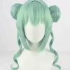 Green 45cm Virtual YouTuber Finana Ryugu Cosplay Wig 2 Green 45cm Virtual YouTuber Finana Ryugu Cosplay Wig -Cosplay Shopper Store COS 019 01 284