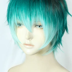 Green 30cm Hypnosis Mic: Division Rap Battle Sasara Nurude Cosplay Wig 7 Green 30cm Hypnosis Mic: Division Rap Battle Sasara Nurude Cosplay Wig -Cosplay Shopper Store COS 019 02 148