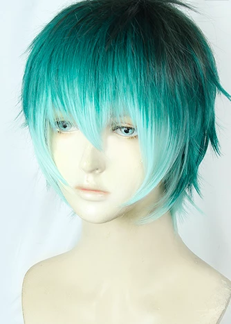 Green 30cm Hypnosis Mic: Division Rap Battle Sasara Nurude Cosplay Wig 5 Green 30cm Hypnosis Mic: Division Rap Battle Sasara Nurude Cosplay Wig - Image 3